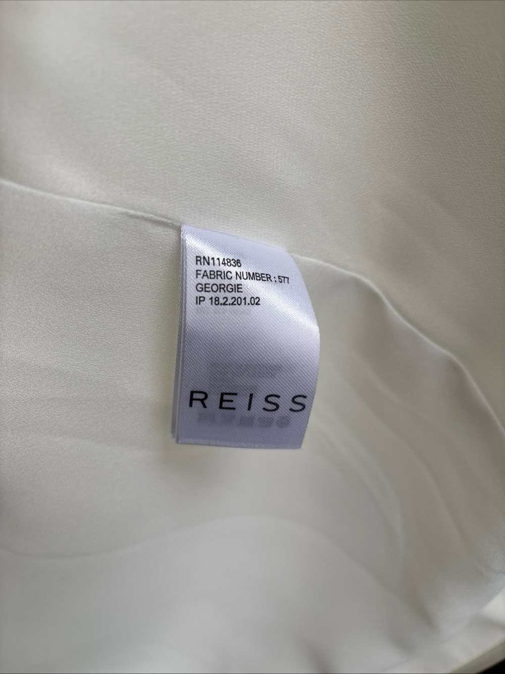 NWT Reiss Georgie Contrast Trim Open Jacket Blazer Size Large - Picture 6 of 12